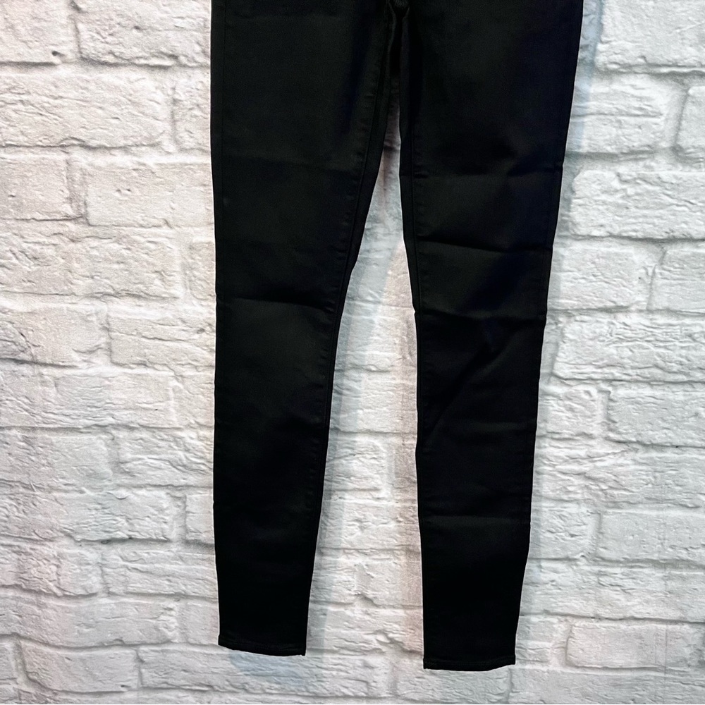 NWT J Brand 24” Maria High Rise Skinny Jeans in Seriously Black - Picture 8 of 12